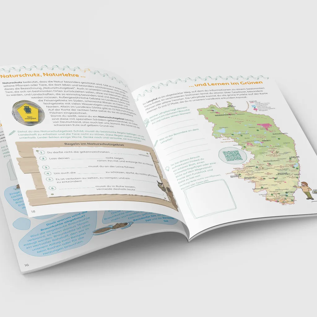 Heimatfibel Die Heimatfibel des Landkreises Görlitz, unter dem Titel