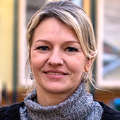 Saskia Heublein, head of the #education service point